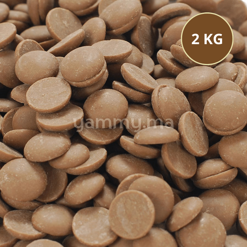 Chocolat de Couverture au Lait 34% Pistoles 2kg - Aiguebelle