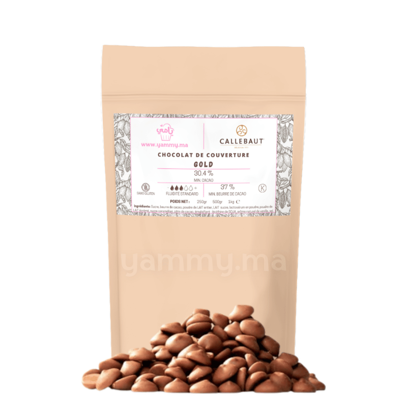 Chocolat de Couverture Gold 30.4% - Callebaut