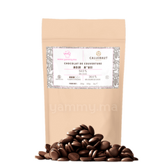 Chocolat de Couverture Noir 54,5% N°811 - Callebaut
