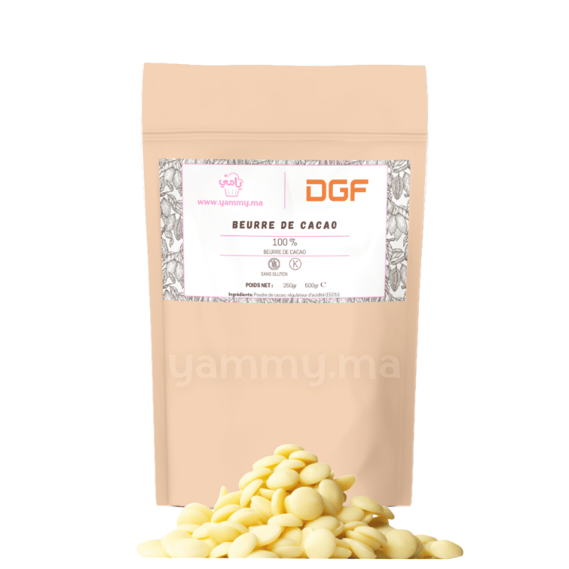 Beurre de Cacao en Gouttes 250gr (Repack) - DGF