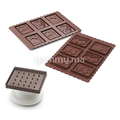 Emporte-piece + Moule Silicone Gnam Gnam "CKC04" - Silikomart