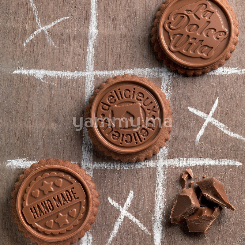 Emporte-piece + Moule Silicone Dolce Vita "CKC05" - Silikomart