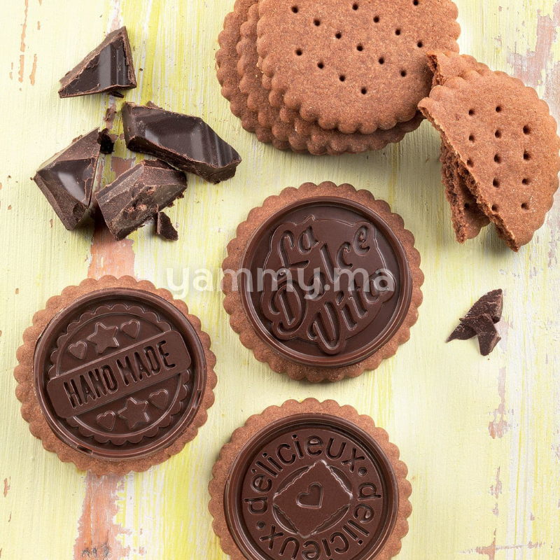 Emporte-piece + Moule Silicone Dolce Vita "CKC05" - Silikomart