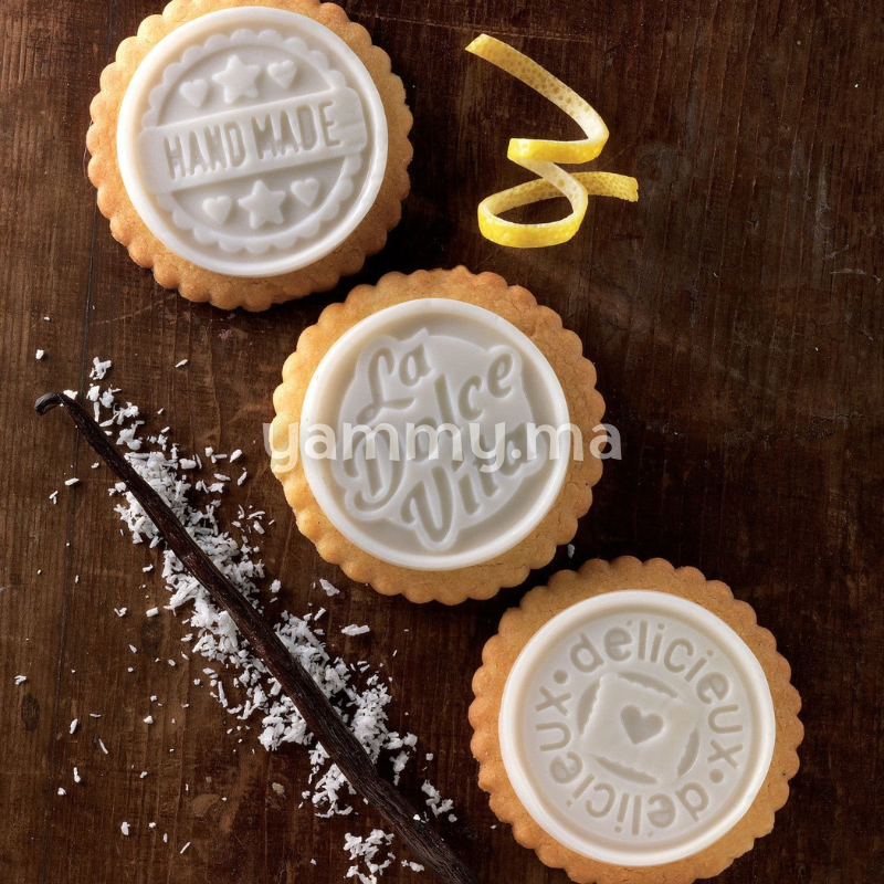 Emporte-piece + Moule Silicone Dolce Vita "CKC05" - Silikomart