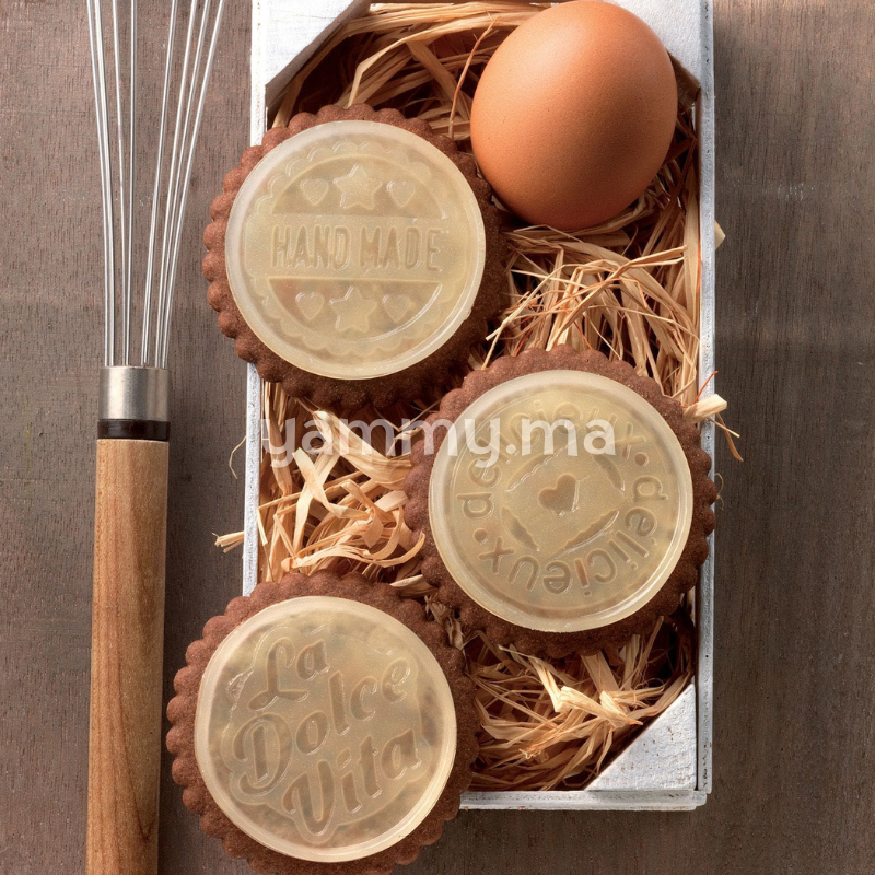 Emporte-piece + Moule Silicone Dolce Vita "CKC05" - Silikomart