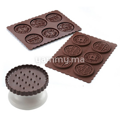 Emporte-piece + Moule Silicone Dolce Vita "CKC05" - Silikomart