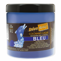 Colorant Alimentaire Liposoluble Laque Bleu 100gr - Déco Relief