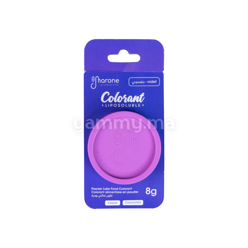 Colorant Liposoluble Laque Violet 8 gr - Marone