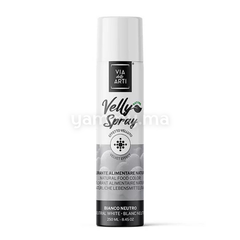 Colorant Spray Velours Blanc 250 ml Beurre de Cacao - Via delle Arti