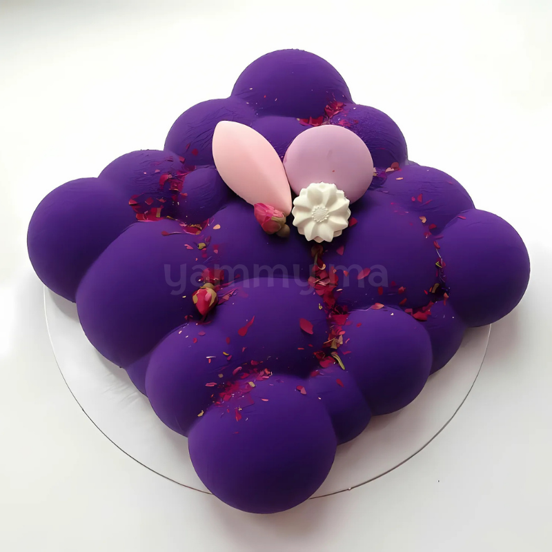 Colorant Spray Velours Violet 400ml Beurre de Cacao - Déco Relief