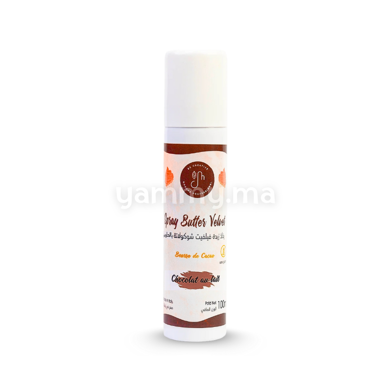 Colorant Spray Velours Chocolat au Lait Marron 100 ml Beurre de Cacao - Marone