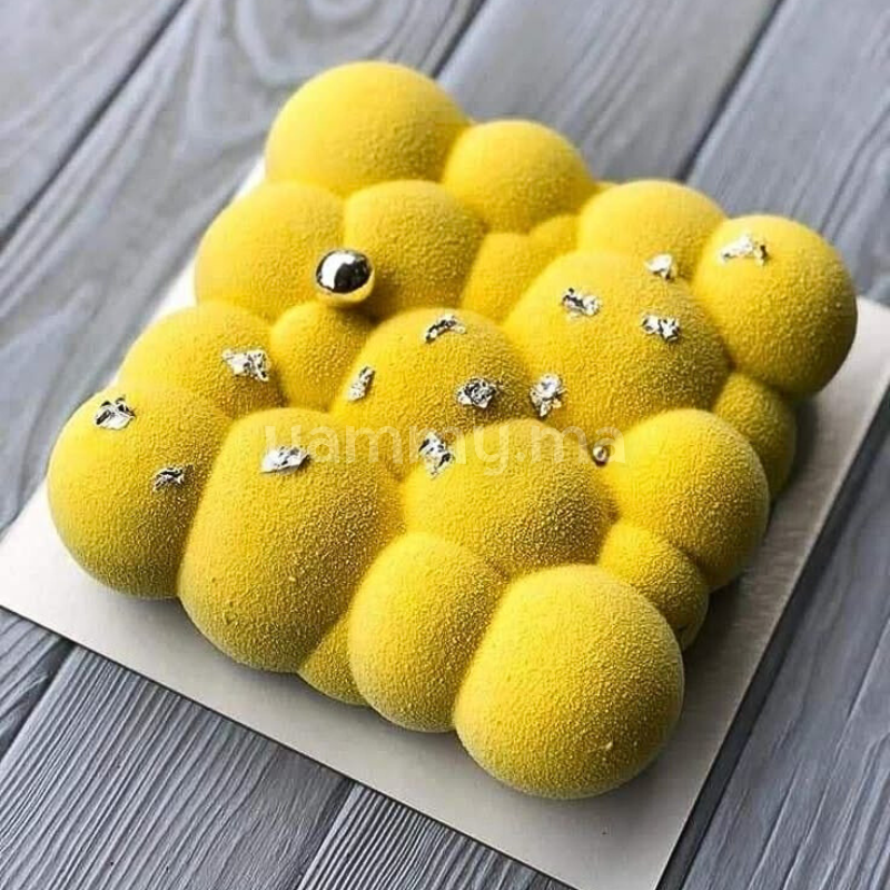 Colorant Spray Velours Jaune 400 ml Beurre de Cacao - Déco Relief D40J