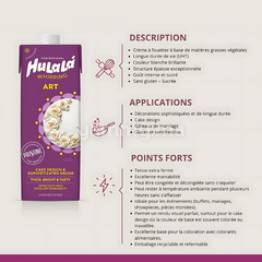 Crème Fraîche Sucrée ART 1L - Hulala Professional