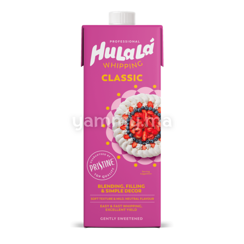 Crème Fraîche Classic Sucrée 1L - Hulala