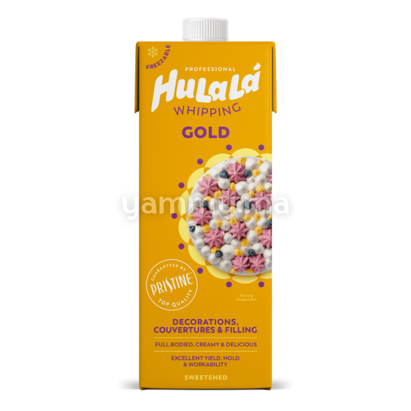 Crème Fraîche Sucrée GOLD 1L - Hulala Professional