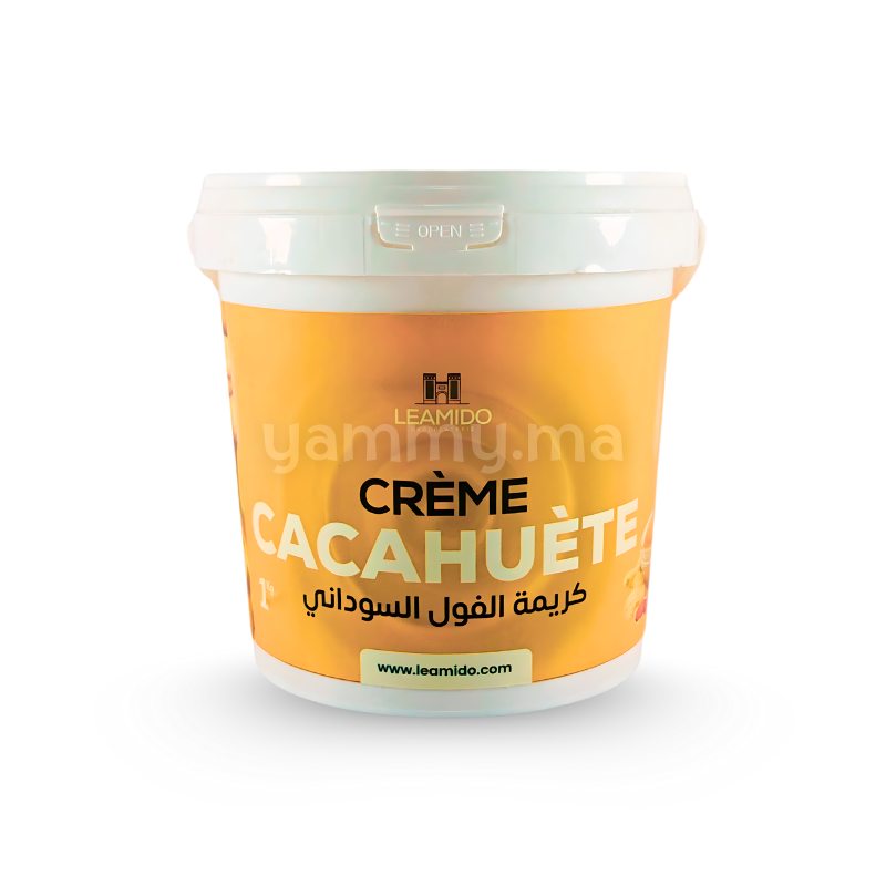 Crème Cacahuète 1 kg - Leamido Leano