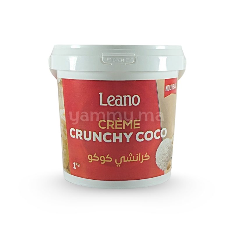 Crème Crunchy Coco 1 kg - Leamido Leano
