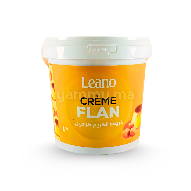 Crème Flan Crème Caramel 1 kg - Leamido Leano