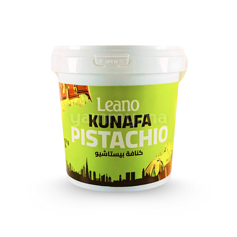 Crème Kunafa Pistachio 1 kg - Leamido Leano