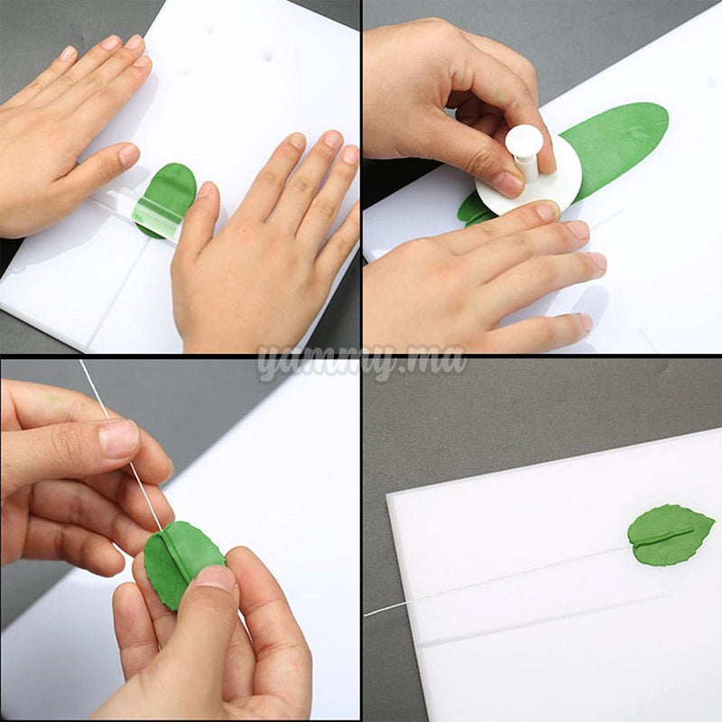 Planche Pour le Modelage Des Fleurs pate a sucre