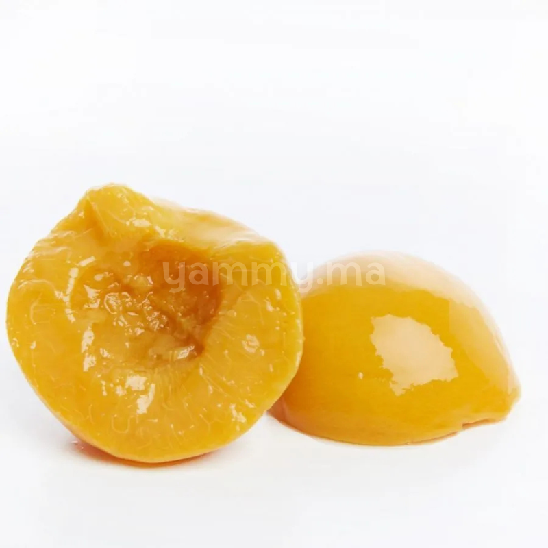 Demi Pêche au Sirop Léger 820 gr - Brover