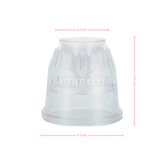 Douille Sultane Ouvert Cône Dépassant en Plastique