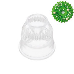 Douille Sultane Ouvert Cône Dépassant en Plastique