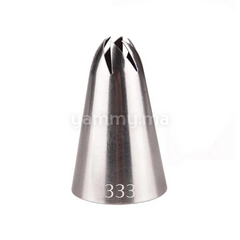 Douille Fleur en Acier-inoxydable "333"