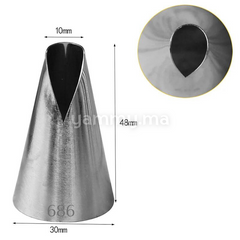 Douille Saint-Honoré en Acier-inoxydable "686"