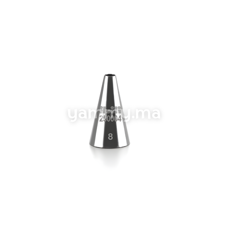 Douille Ronde en Inox 4 mm N° 8 - Ibili 250004