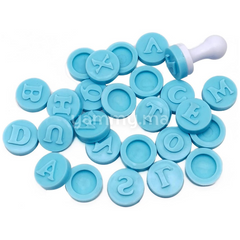 SET. 26 Tampons Embosseurs Alphabet