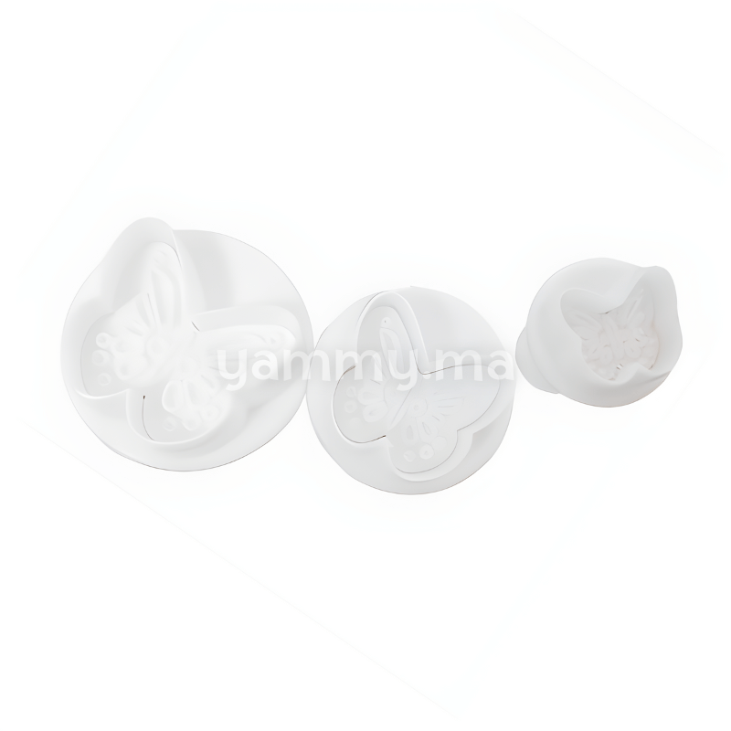 SET. 3 Emporte-pieces Papillons