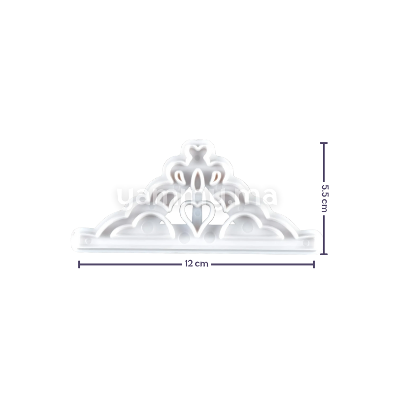 Emporte-Pièce Mini Couronne en Plastique