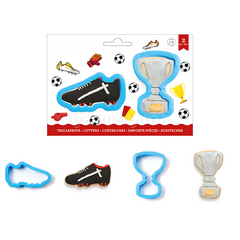 SET. 2 Emporte-pieces Coupe Trophée et Chaussure