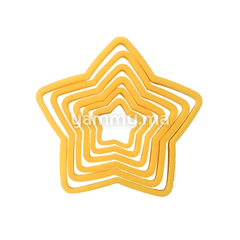 SET. 6 Emporte-pieces Etoiles Sapin