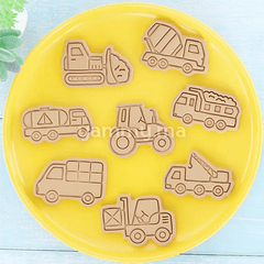 SET. 8 Emporte-piéces Camions