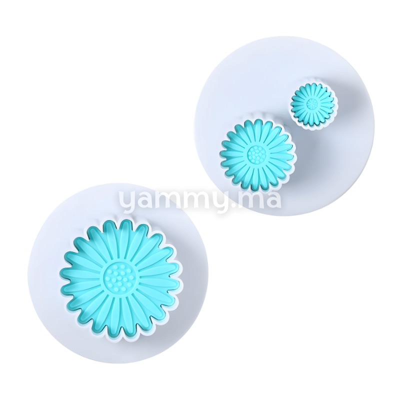 SET. 2 Emporte-pièces Fleur M2