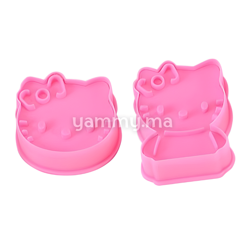 SET. 2 Emporte-pièces Hello Kitty