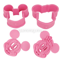 SET. 2 Emporte-pièces Mickey mous