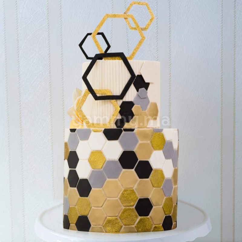 SET. 3 Emporte-pièces Hexagones