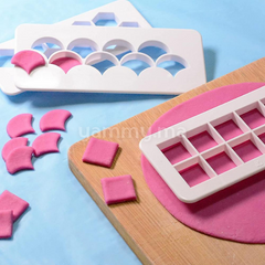 SET. 3 Emport-pièces Géométrique Triangle