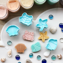 SET. 4 Emporte-pièces Coquillage