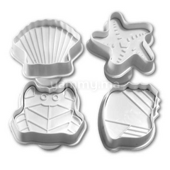 SET. 4 Emporte-pièces Coquillage