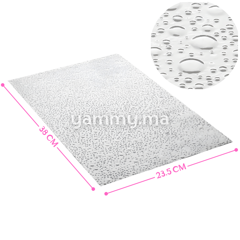 Feuille Structure pour Chocolat LA PLUIE "STRKIT1-1" - Pavoni