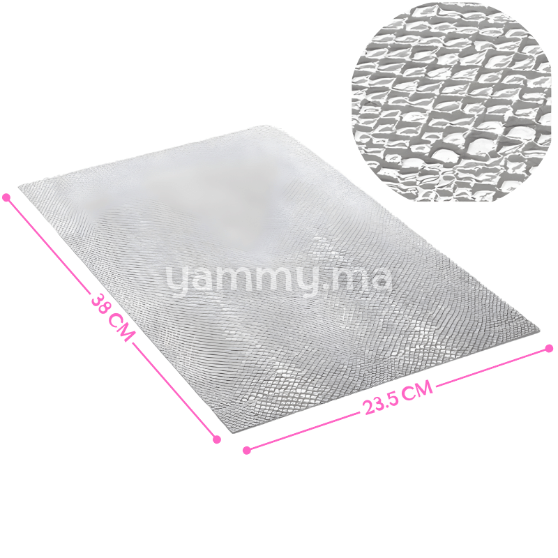 Feuille Structure pour Chocolat SERPENT "STRKIT1-2" - Pavoni