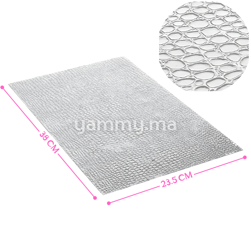 Feuille Structure pour Chocolat CROCODILE "STRKIT1-4" - Pavoni