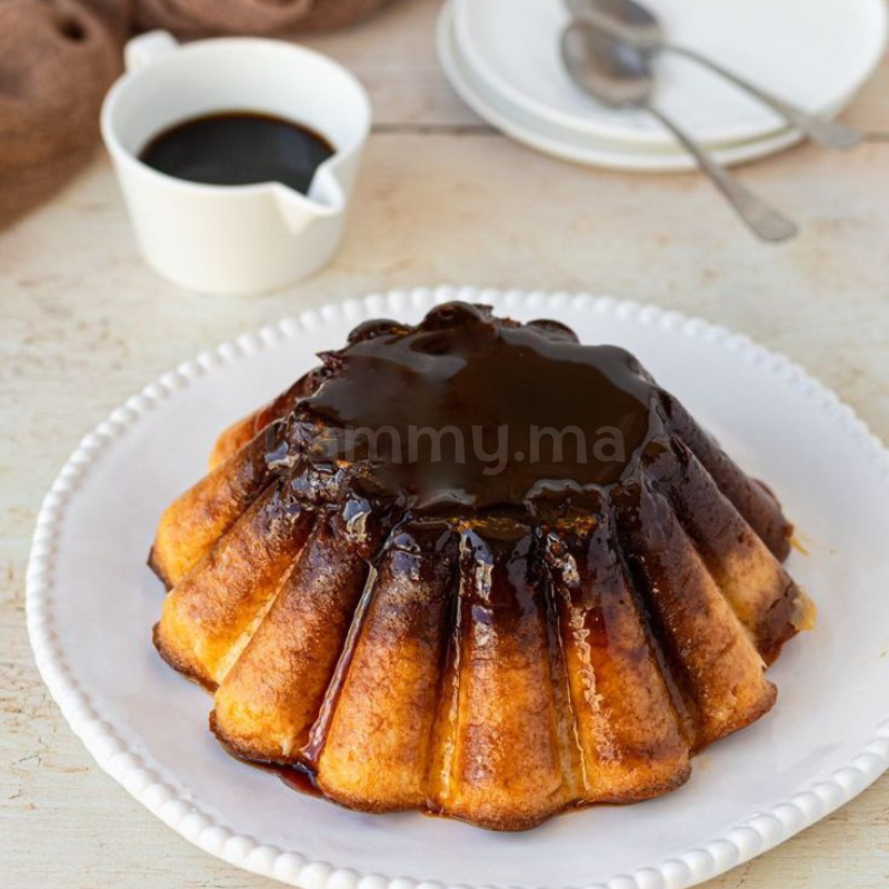 Préparation Flan Semoule + Dosette Caramel - Délicio