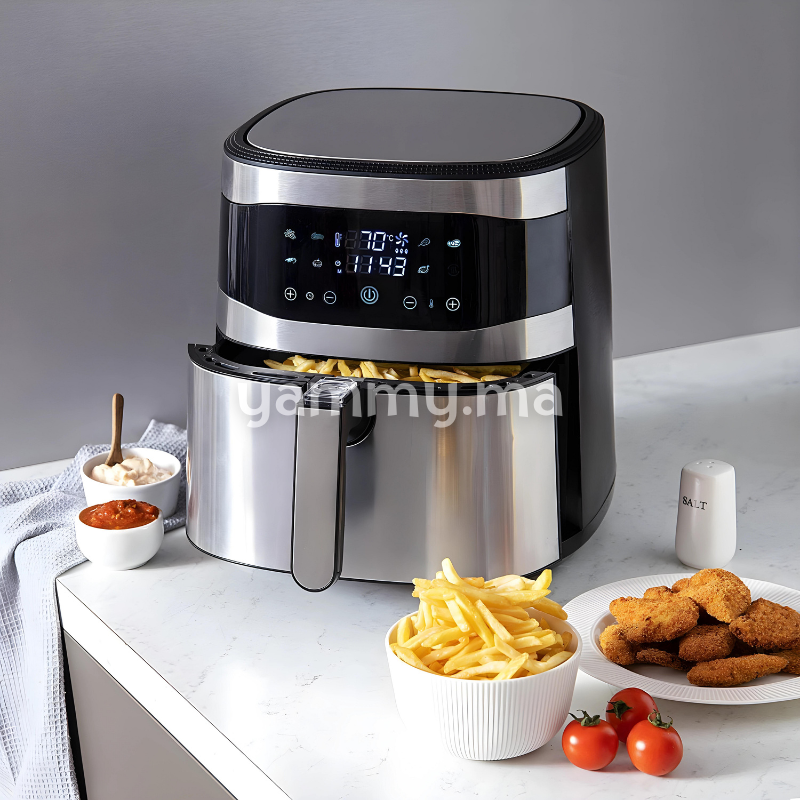 Friteuse sans Huile Air Fryer EcoFry 5.5L - Lacor 69511