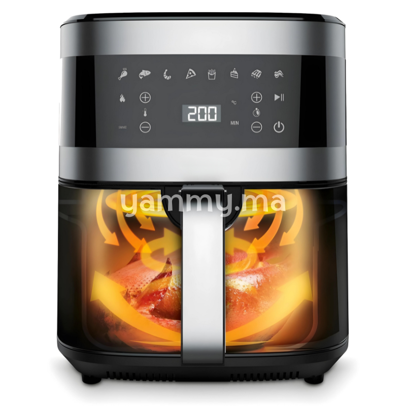 Friteuse sans Huile Air Fryer EcoFry 5.5L - Lacor 69511