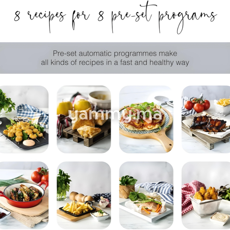 Friteuse sans Huile Air Fryer EcoFry 5.5L - Lacor 69511